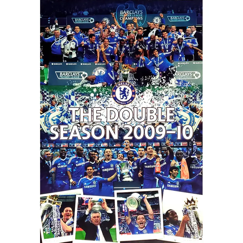 Chelsea FC "The Double 2010" Official Championship Commemorative Poster - GB Eye (UK)