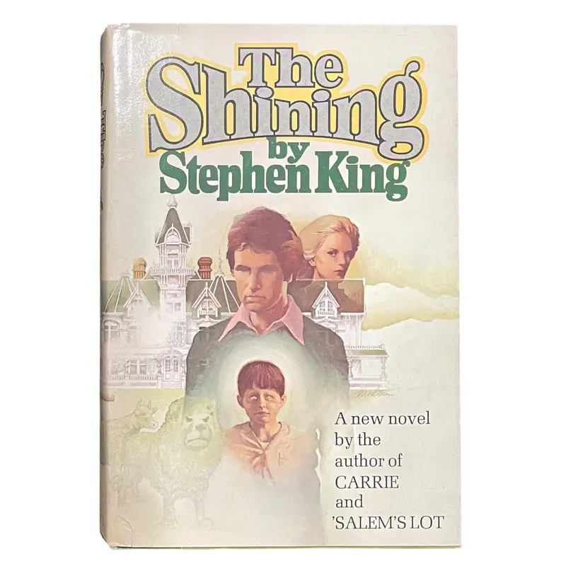 Stephen King Autographed Book The Shining - JSA LOA