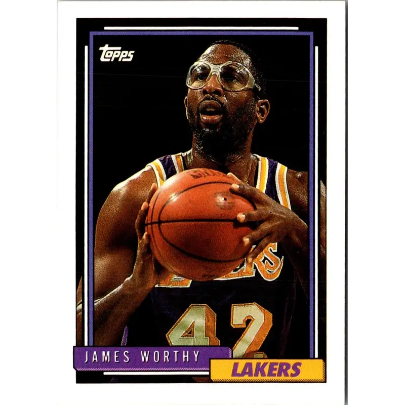 1992 Topps Gold James Worthy #255