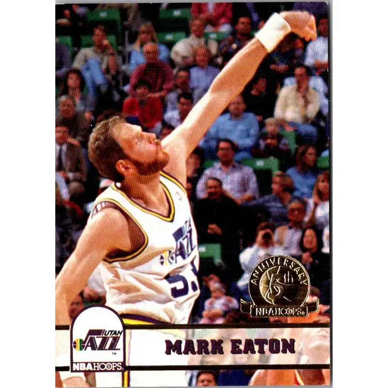 1993 Hoops Fifth Anniversary Gold Mark Eaton #215
