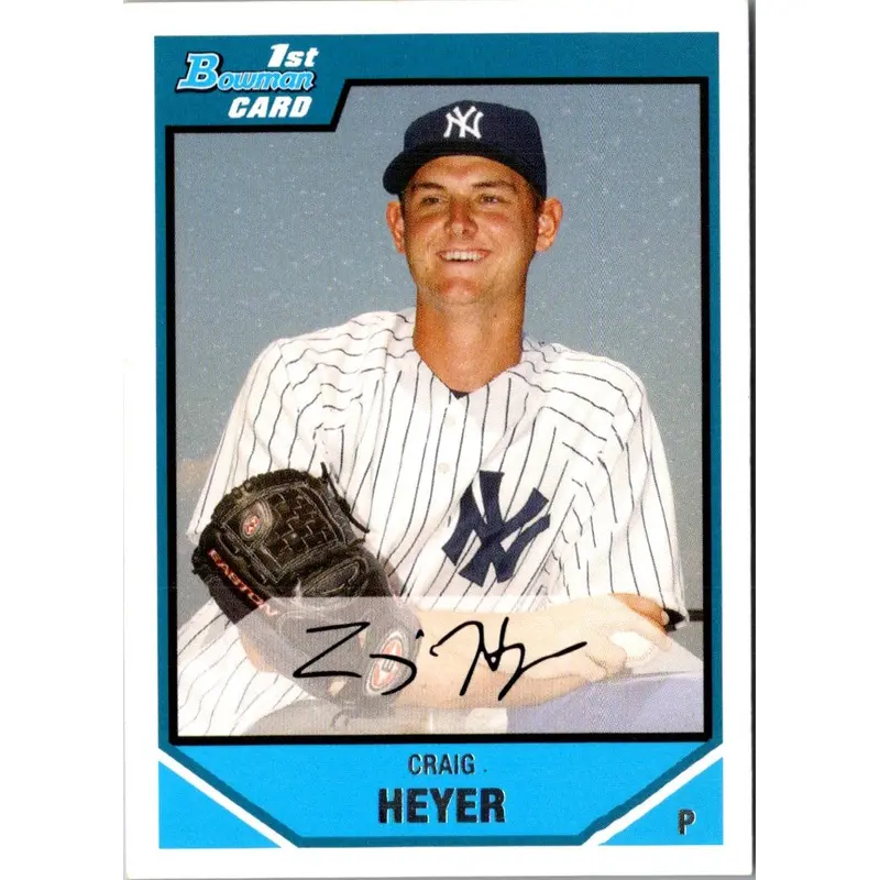 2007 Bowman Draft Picks & Prospects Craig Heyer #BDPP36