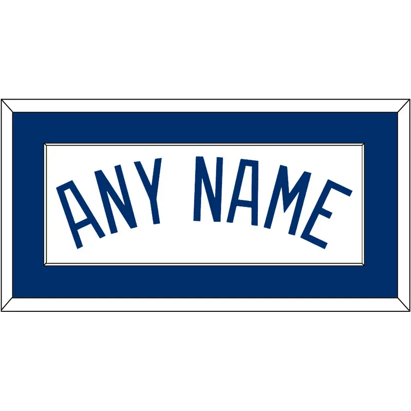 Los Angeles Name - Home White (2007-2023) - Single Mat 1