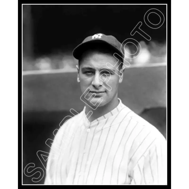 Lou Gehrig 8X10 Photo - 1927 New York Yankees - 349
