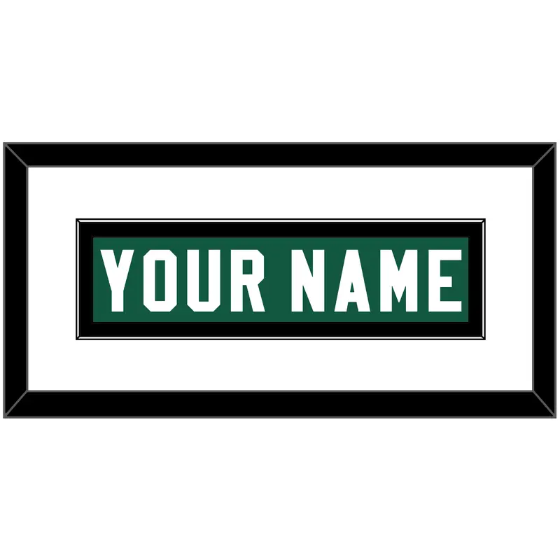 New York Nameplate - Home Green (2019-2023) - Single Mat 1