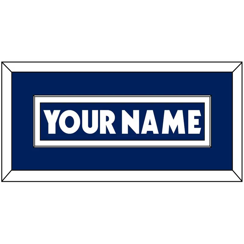 Toronto Nameplate - Home Blue (2007-2010) - Single Mat 1