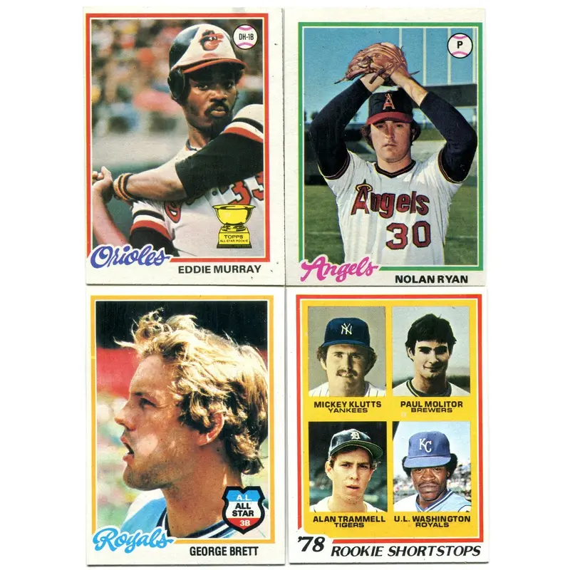 1978 Topps Baseball Complete Set EX NM (726) (23-134)