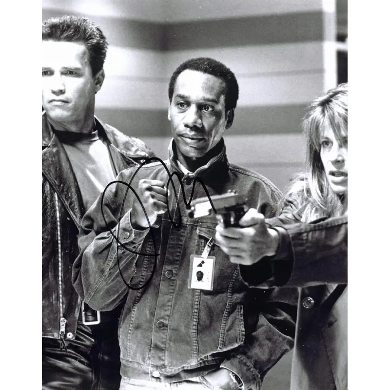 Joe Morton Terminator 2 Authentic Signed 8x10 Photo Autographed BAS #E37944