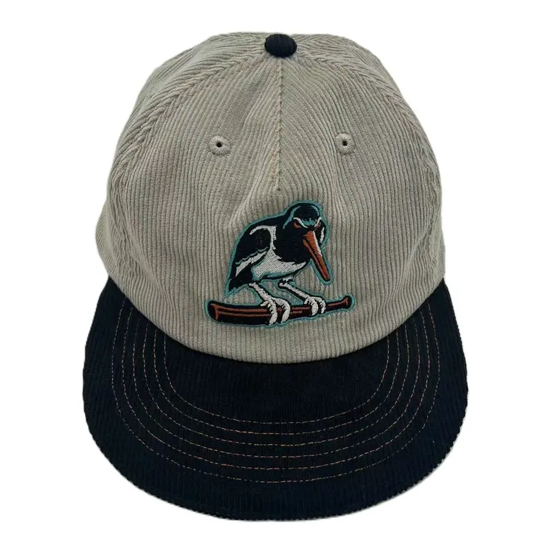 Chesapeake Baysox Corduroy Oystercatcher GRAY Adjustable