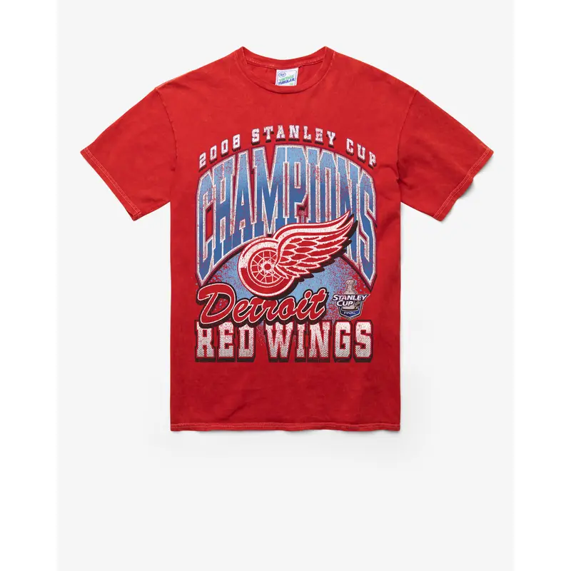DETROIT RED WINGS VINTAGE STANLEY LOCKER VINTAGE '47 TUBULAR TEE