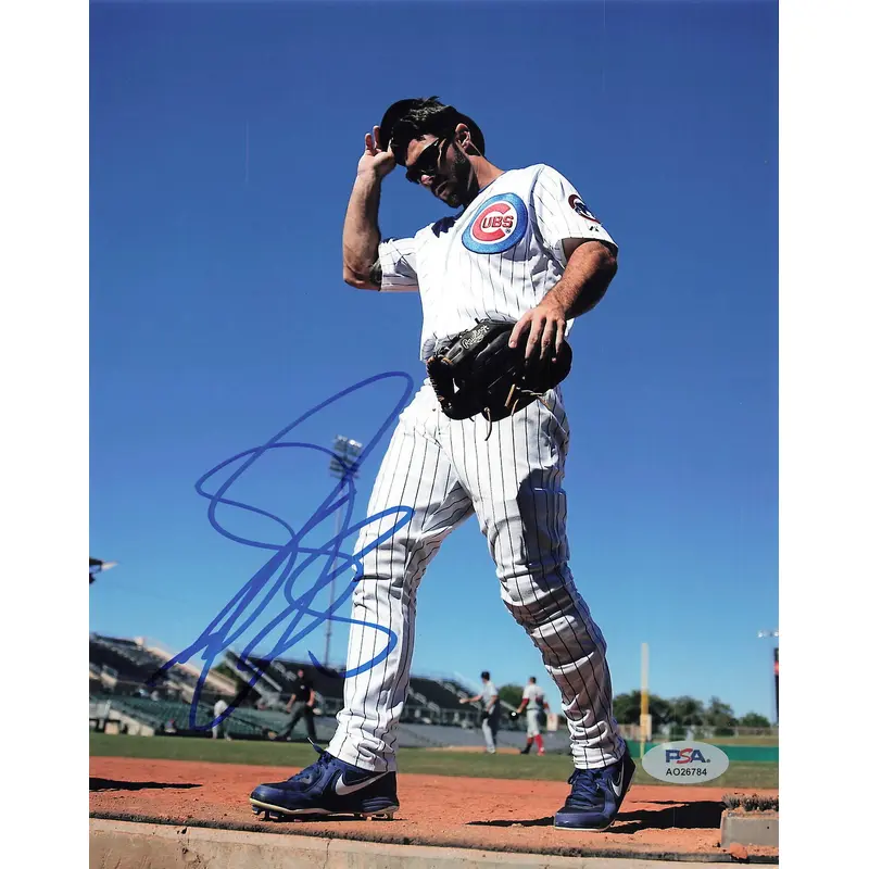 Matt Sczur signed 8x10 photo PSA/DNA Chicago Cubs Autographed