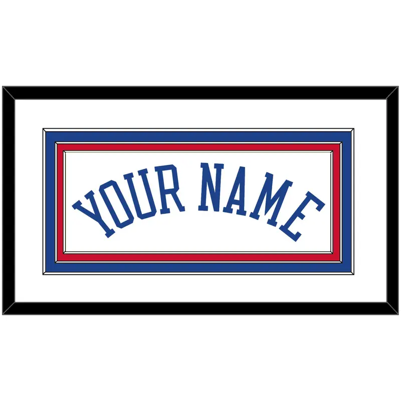 Philadelphia Name - White Association - Triple Mat 1