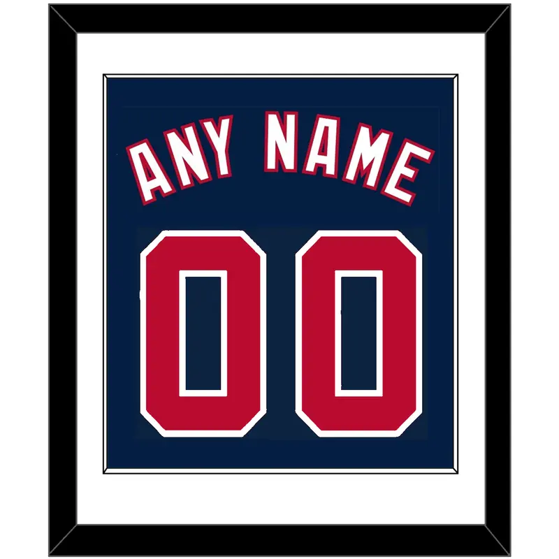 Washington Name & Number - Alternate Blue - Single Mat 1