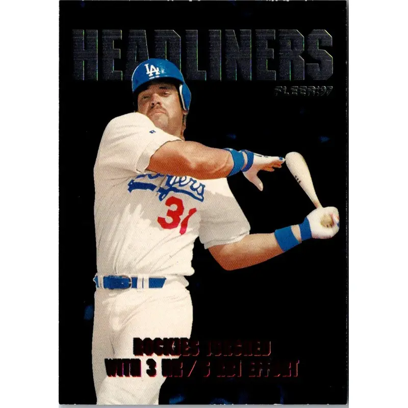 1997 Fleer Headliners Mike Piazza #15