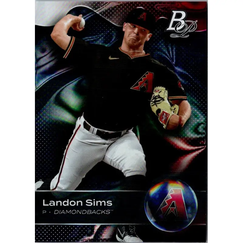 2023 Bowman Platinum Top Prospects Landon Sims #TOP-94