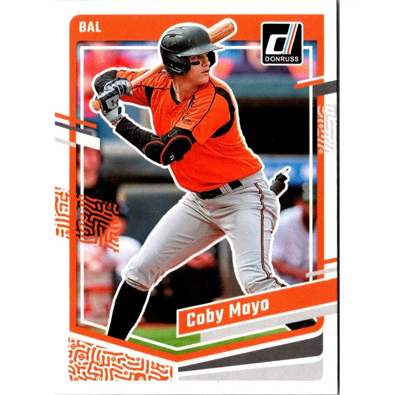 2023 Donruss Holo Orange Coby Mayo #123