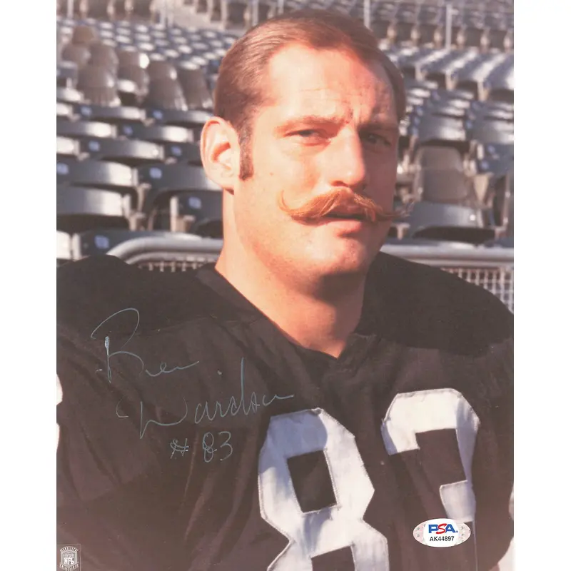 BEN DAVIDSON signed 8x10 photo PSA/DNA Oakland Raiders Autographed