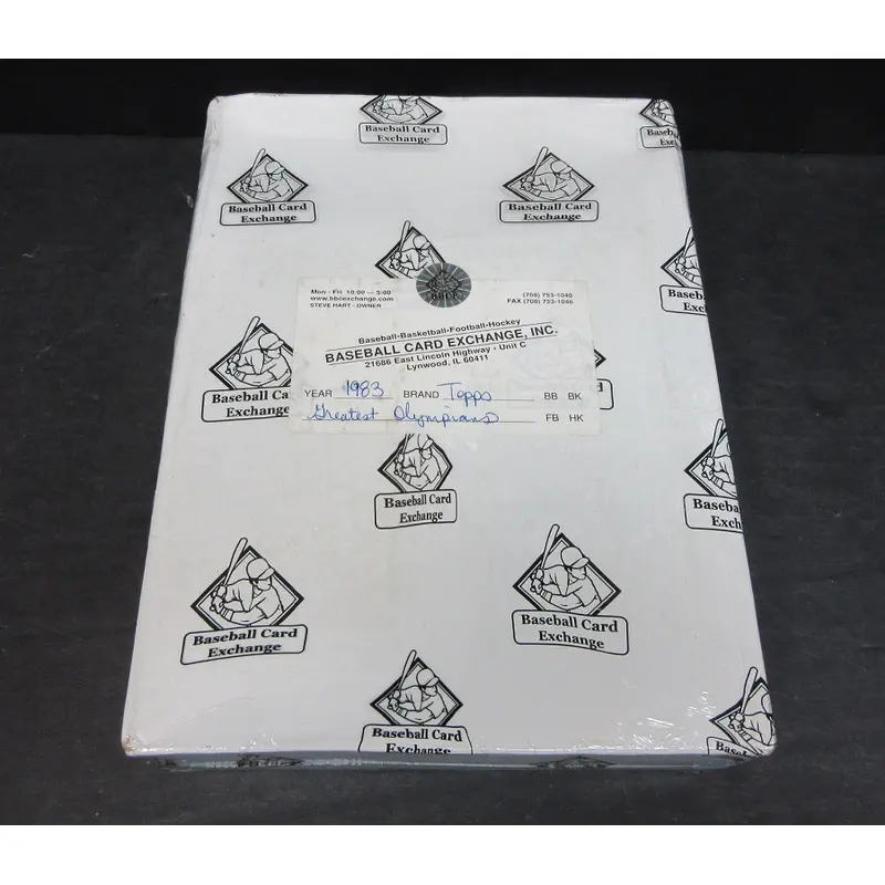 1983 Topps Greatest Olympians Unopened Rack Box (Authenticate)