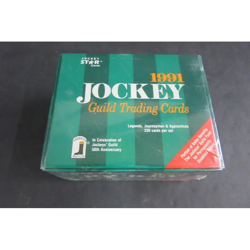 1991 Jockey Star Cards Jockey Guild Cards Factory Set