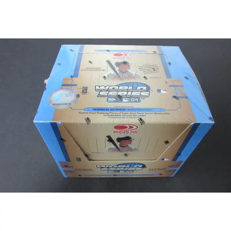 2004 Donruss World Series Baseball Box (Hobby)