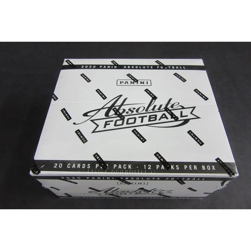 2020 Panini Absolute Football Fat Pack Cello Box (12/20)