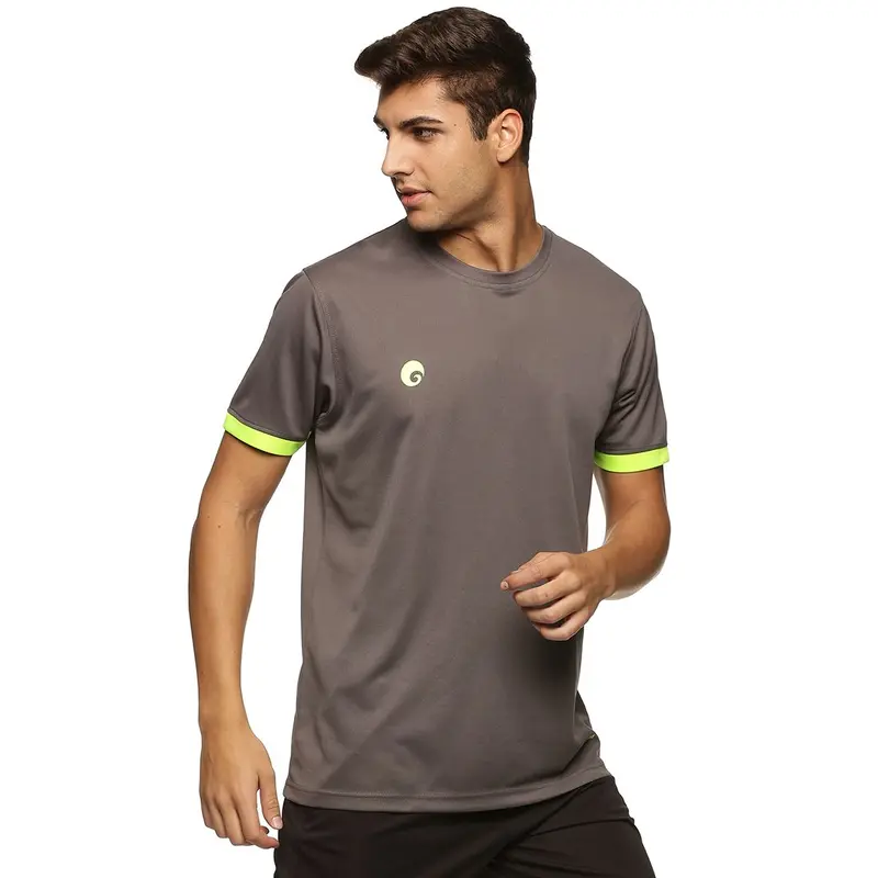 Superlite T-Shirt Grey Men'S Omtex | Kibi Sports