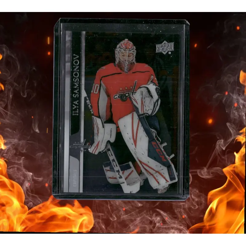 2020-21 Upper Deck Ilya Samsonov Clear Cut SP #192