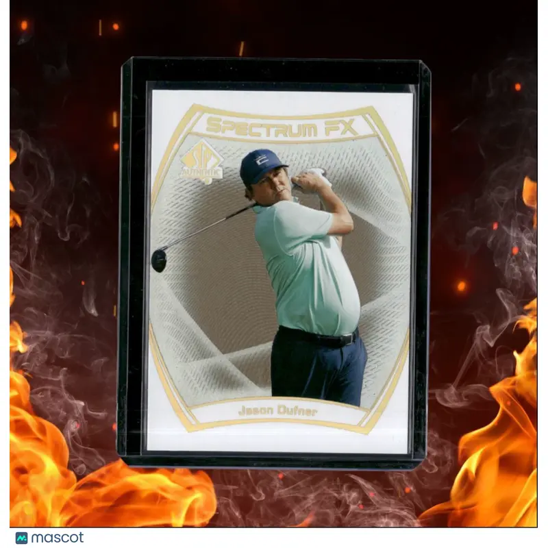 2024 Upper Deck Portfolio Jason Dufner SP Authentic Spectrum FX 35/50 #S-15