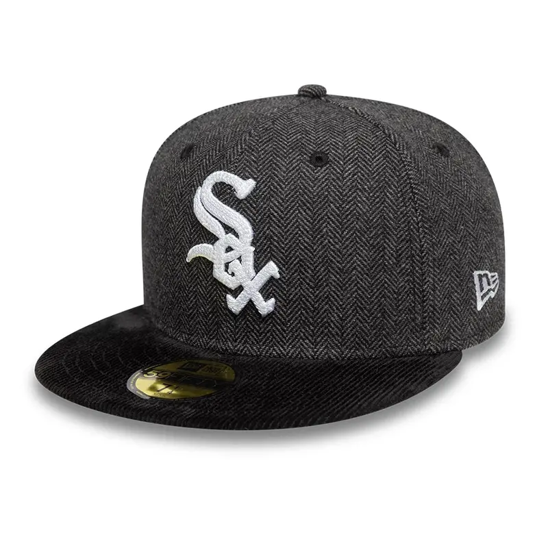 Chicago White Sox MLB Cord Black 59FIFTY Fitted Cap