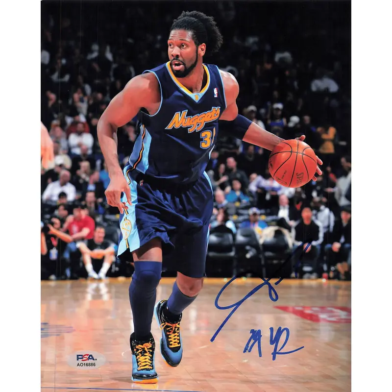 Nene Hilario signed 8x10 photo PSA/DNA Denver Nuggets Autographed
