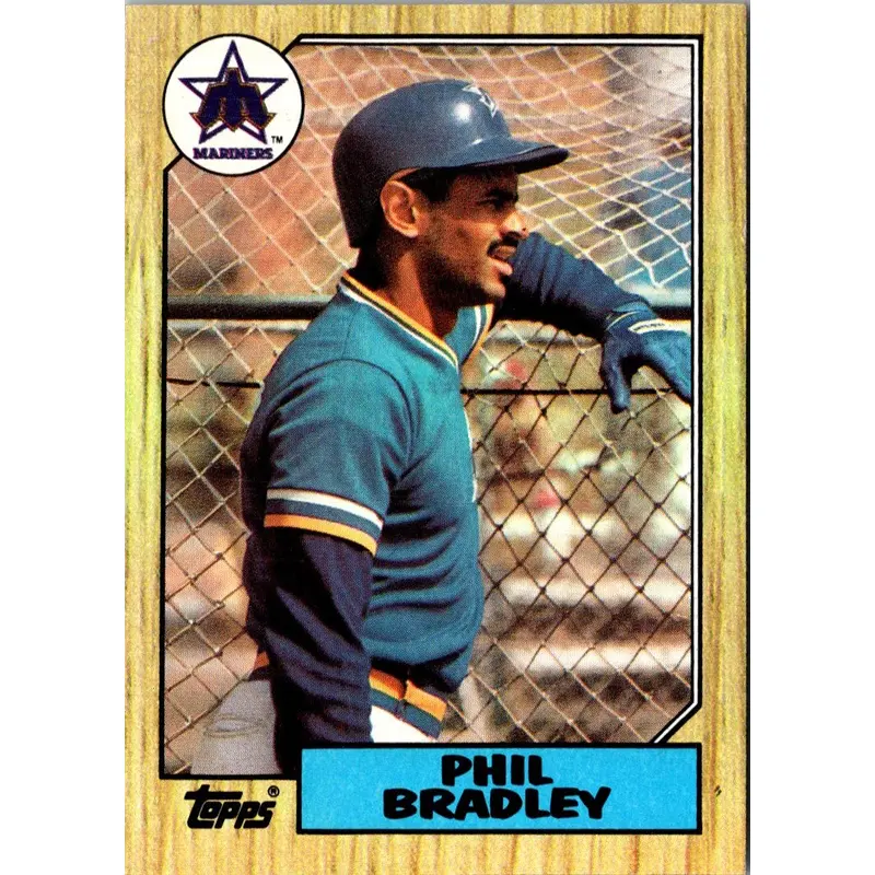 1987 Topps Phil Bradley #525