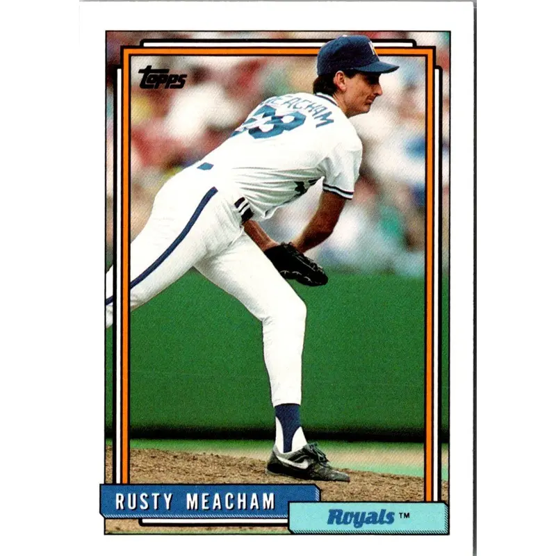1992 Topps Traded Rusty Meacham #72T