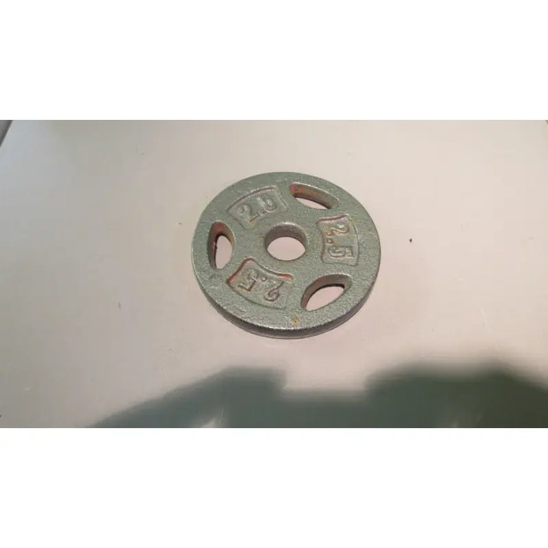 Used 2.5 LB Cast Iron Standard Plate