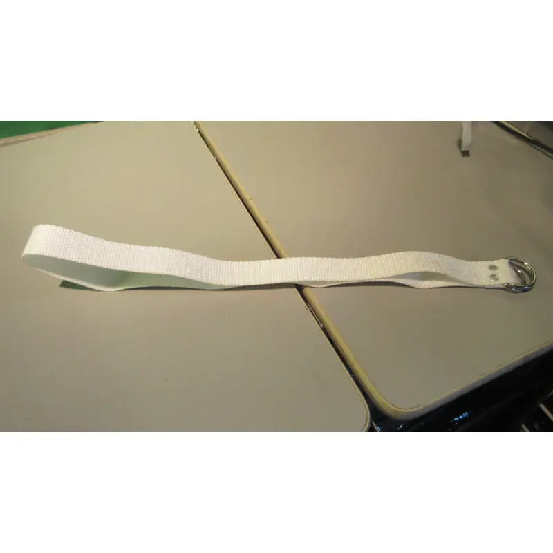 Used White Football Youth Belt