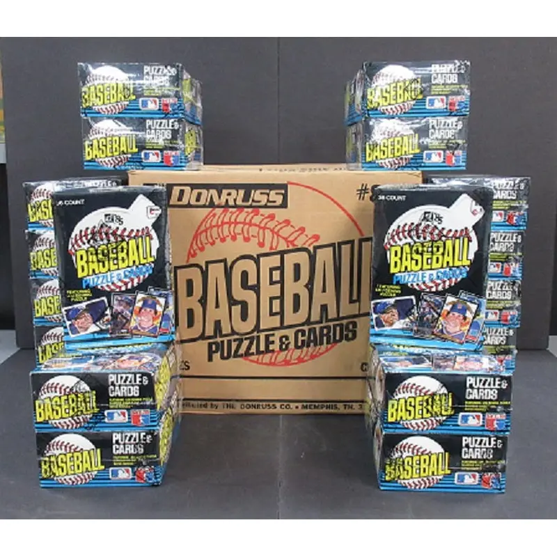 1985 Donruss Baseball Wax Case (20 Box) (BBCE) (B)