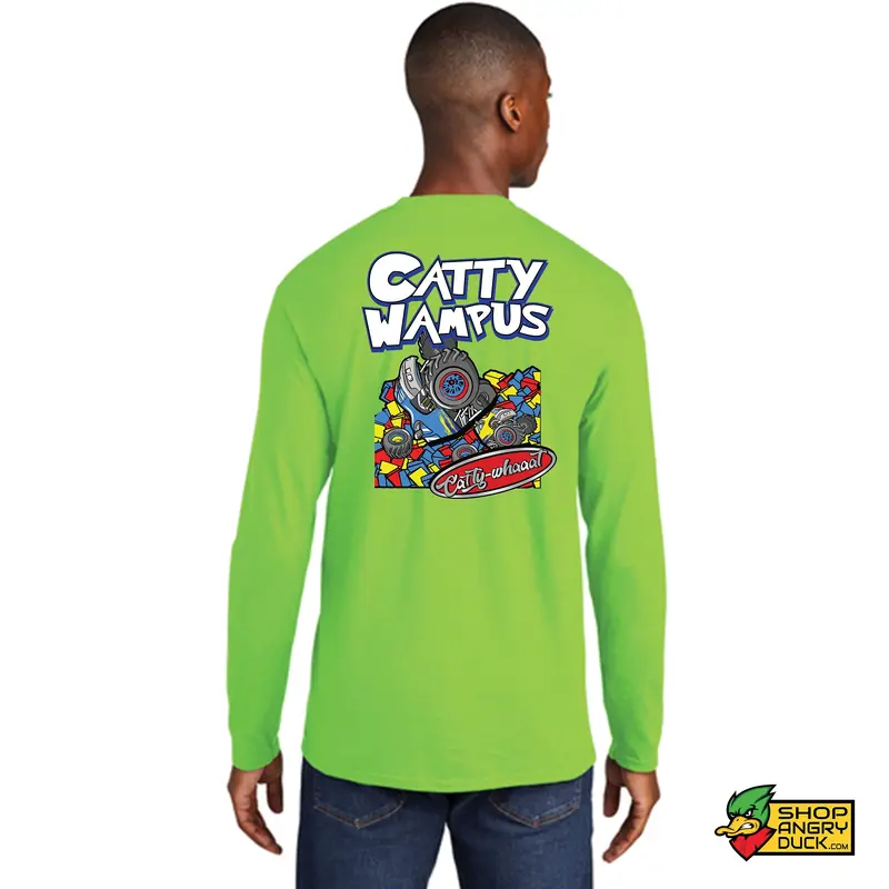 Catty Wampus Monster Truck Long Sleeve T-Shirt