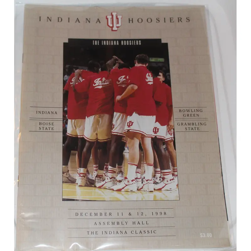 1998 Indiana Classic Basketball Program, Boise State, Bowling Green, Grambling State