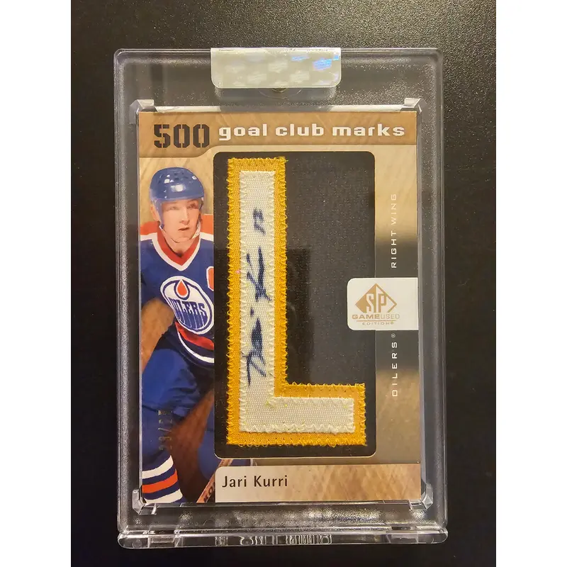 2011-12 Upper Deck SP Game Used Edition - 500 Goal Club Marks - Jari Kurri #500GC-JK /25