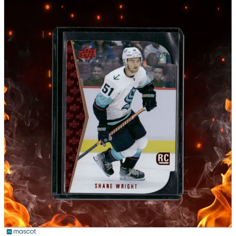 2022-23 Upper Deck Shane Wright Red Die-Cut Rookie #RDT-19