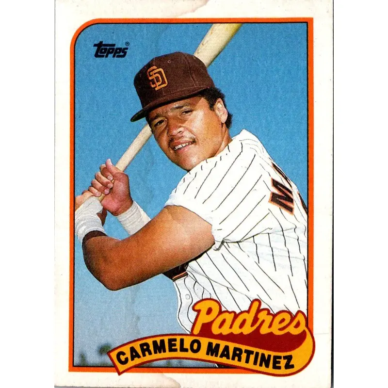 1989 Topps Carmelo Martinez #449