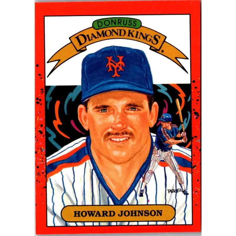 1990 Donruss Super Diamond Kings Howard Johnson #18