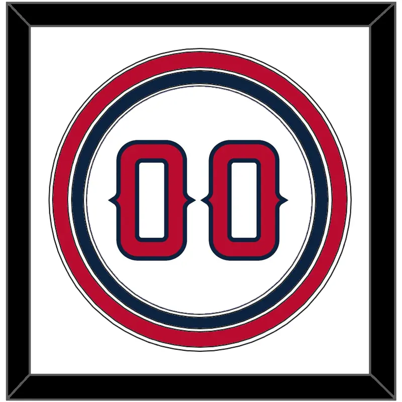 Los Angeles Number - Home White - Triple Mat 1