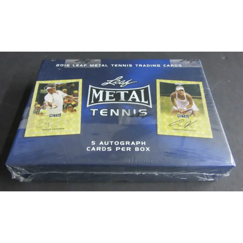 2016 Leaf Metal Tennis Box