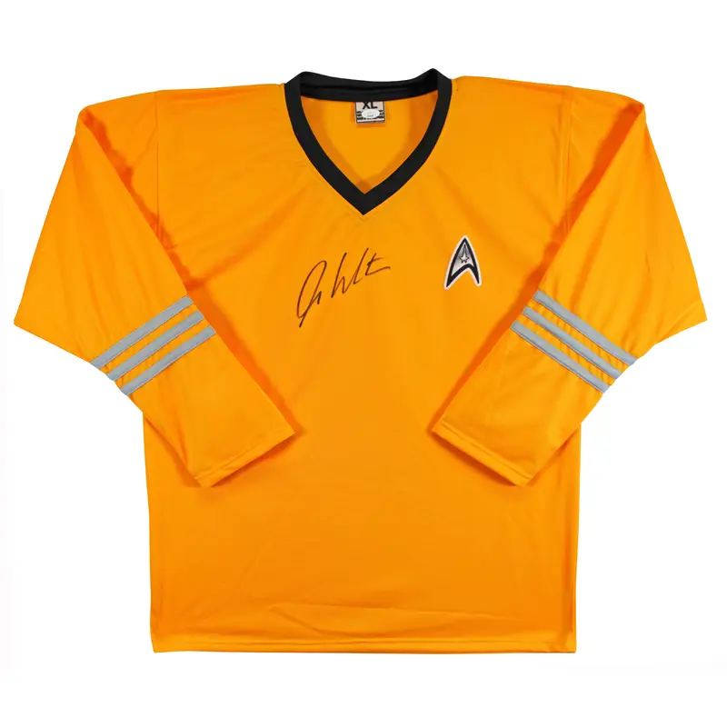 William Shatner Star Trek Authentic Signed Uniform Shirt JSA #AU66669