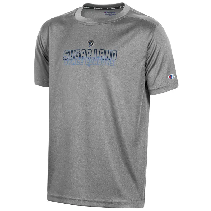 Sugar Land Space Cowboys Champion Youth Tee Heathered Impact