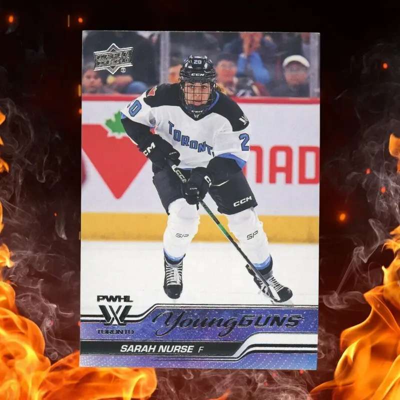 2024-25 Upper Deck PWHL SARAH NURSE Young Guns #51