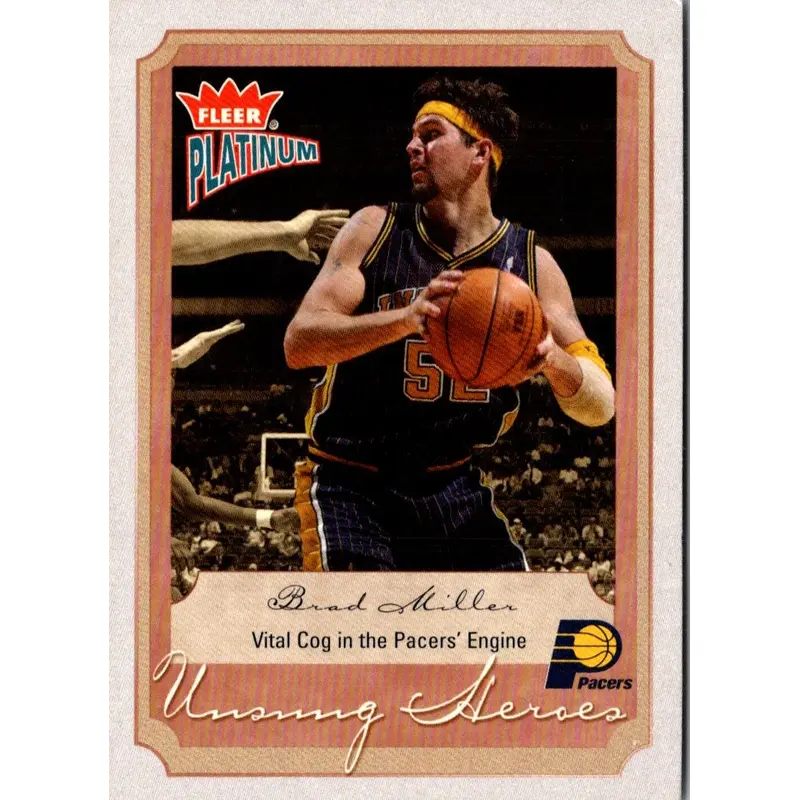 2002 Fleer Platinum Brad Miller #160