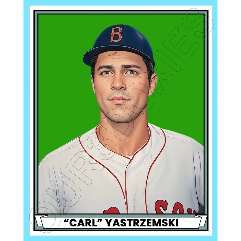 Carl Yastrzemski 1941 Play Ball Custom Card - 3804