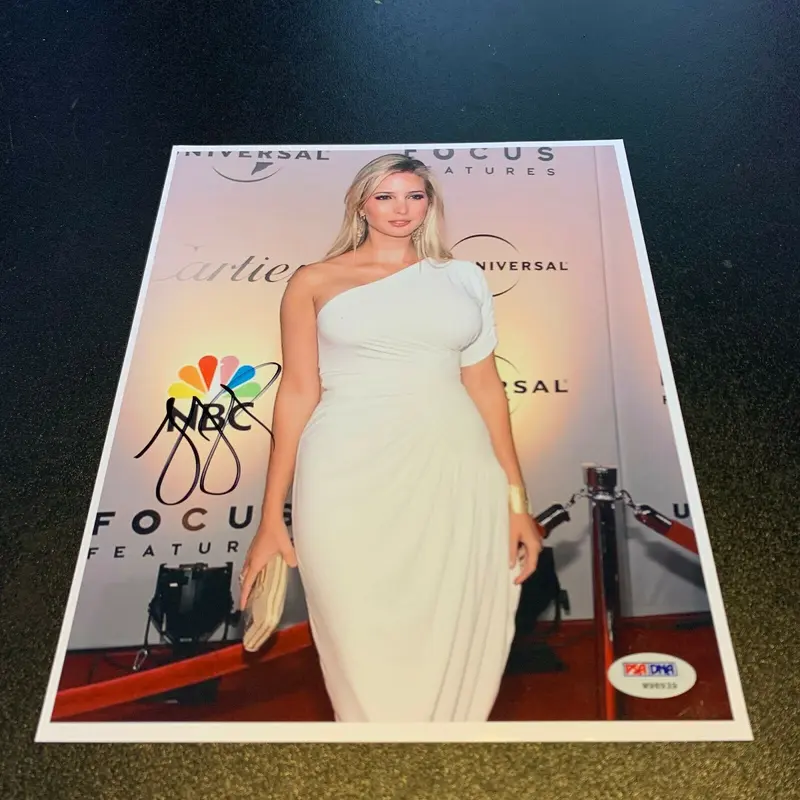 Ivanka Trump Signed Autographed 8x10 Photo President's Daughter PSA DNA Sticker