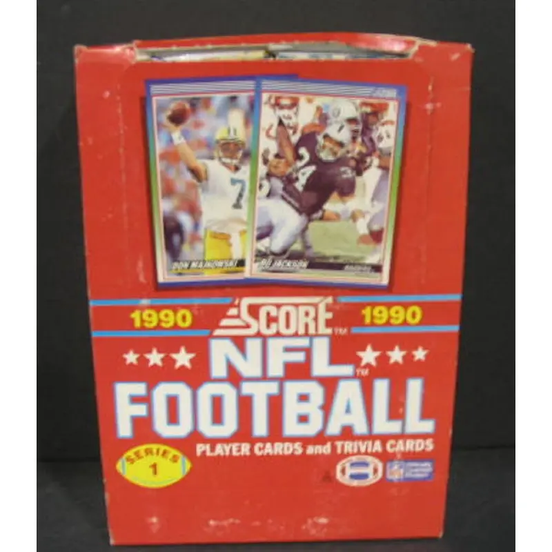 1990 Score Football Series 1 Box