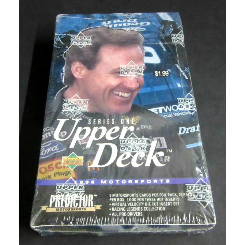 1996 Upper Deck Racing Series 1 Race Cards Box (Retail)